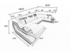 Sectional Fabric Sofa Set with LED