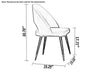 Nordic Light Marble Dining Table Set