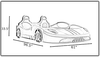Awesome Children's Sports Car Bed