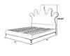Princess Crown Fabric Children's Bed