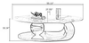 Luxury Modern Oval Coffee Table
