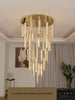 Ultra Modern Electroplated Crystal Chandelier