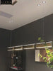 Long Stripe Design Decorative Pendant Lights