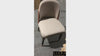 Contemporary Modern Luxury Spacious Comfort Leather Dining Chairs / Lixra