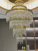 Modern Endearing Lustrous Crystal Opulent Chandelier