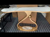 Luxurious Marble Top Accent Table