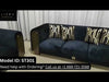 3 Piece Velvet Upholstery Sofa Set