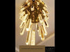 Ultra Modern Electroplated Crystal Chandelier