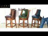4-Piece Vintage Bar Stools