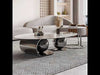 Luxury Oval Slate Coffee Table