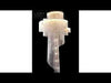 Asymmetric LED Chandelier With Aluminum Chains