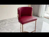 Set Of 3 Innovative Design Smooth Velvet Raised Bar Stool