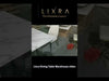 Wooden Base Marble Dining Table Set / Lixra / Lixra