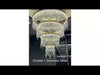 Modern Endearing Lustrous Crystal Opulent Chandelier