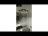 Semi-Flush Mounted Crystal Modern Chandelier