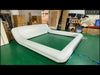 Elementary Design Leather Bed With LED Lights / Lixra
