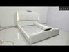 Modern Luxury Bed With Leather Upholstery / Lixra