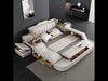 Leather Upholstery Modern Design Smart Bed