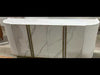 Marble Delectable Wooden Modern Buffet Table