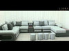 U-Shaped Leather Sectional Sofa / Lixra