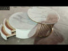 Modern Round Marble Coffee Table