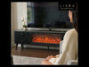 Luxury TV Stand & Coffee Table Set with Electric LED Fireplace / Lixra