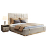 Luxurious Rectangular and Spacious Leather Bed / Lixra