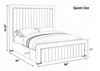 Modern Light Luxurious Velvet Fabric Bed