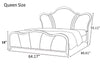 Rich Infinite Look Modern Leather Bed