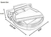 Italian Modern Designed Leather Round Bed