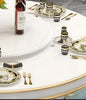 Brusten Round European Marble Dining Table / Lixra