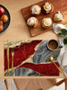 Stylish Marble-Inspired Placemats/ Lixra
