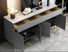 Exquisite Decorous Wooden Modern Buffet Table / Lixra