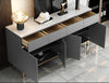 Western Wooden Glossy Buffet Table / Lixra