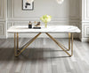 Luxurious Marble Rectangular Dining Table / Lixra