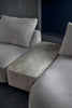 L-Shaped Boucle Fabric Sectional Sofa With Chaise / Lixra