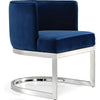 U-Shaped Velvet Fabric Dining Chair / Lixra