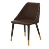 Set Of 4 Ultimate Leather Dining Chairs / Lixra