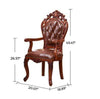 Home Comfort Luxurious Look Wooden Construct Leather Dining Chairs - Lixra