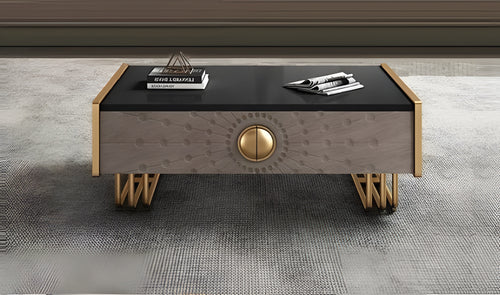 Rustic Luxurious Wooden Coffee Table / Lixra