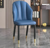 4-Piece Glossy Leather Dining Chairs / Lixra
