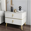 Set Of 2 Italian Wooden Bedside Night Stand / Lixra