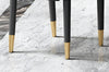 Rich Pleasant Marble Dining Table Set / Lixra