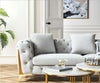 Luxurious Fabric Sofa-Set with Chesterfield Design / Lixra