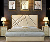 Contemporary Modernistic Comfort Leather Bed / Lixra