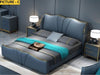 Modern Designed Classic Look Leather Bed / Lixra