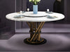 Home Delight Marble Dining Table Set / Lixra