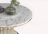 Round Marble Dining Table Set / Lixra