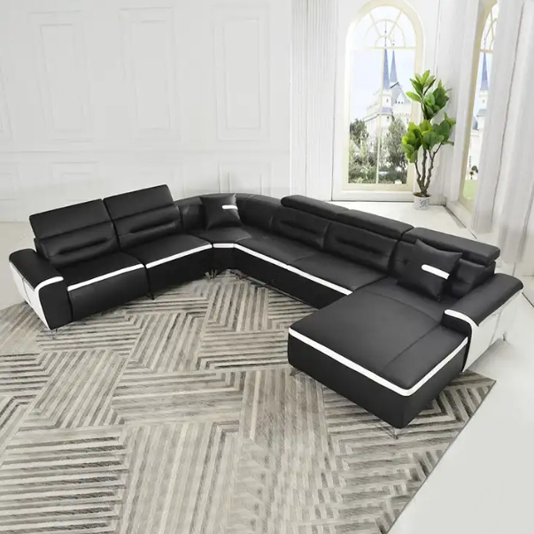 Trending Newly Designed Leather Sectional Sofa Set - Lixra