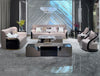 Luxurious Button-Tufted Design Full Leather Sofa Collection / Lixra